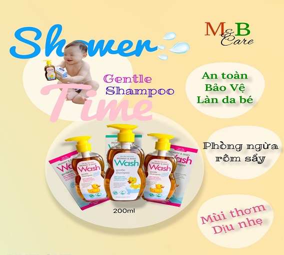 Sữa tắm thảo dược Mommy & Baby
